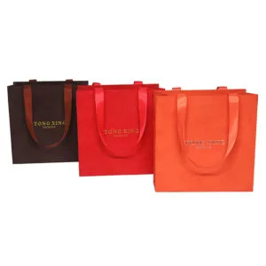lujo joyería ropa embalaje regalo compras bolsas de papel con logotipo