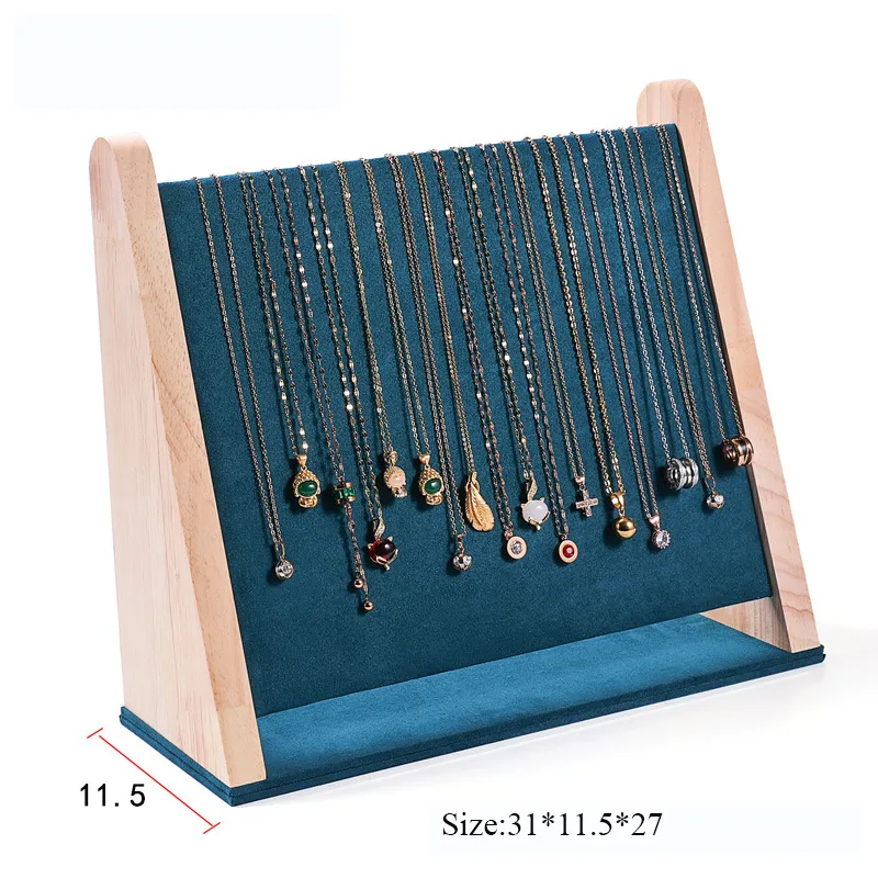 ladies accessories pendant shelf jewellery necklace display stand 5 Halskettenständer