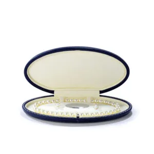 custodia per collana di perle premium