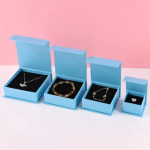 anello ciondolo braccialetto gioielli imballaggio pieghevole scatola magnete flip