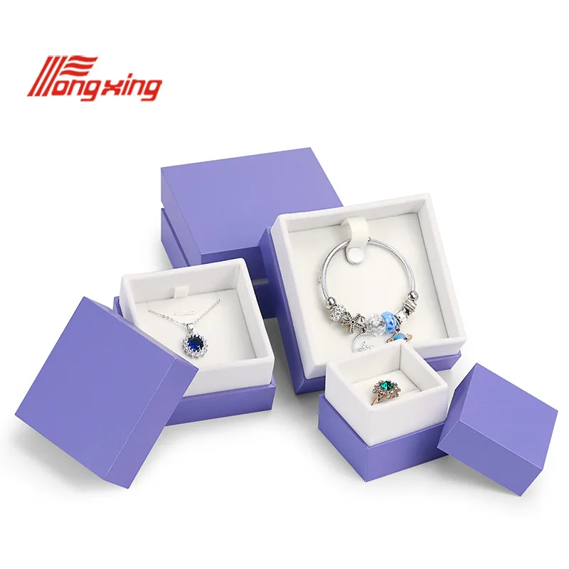 blue simple lightweight mini jewelry paper box 5 심플한 주얼리 종이 상자
