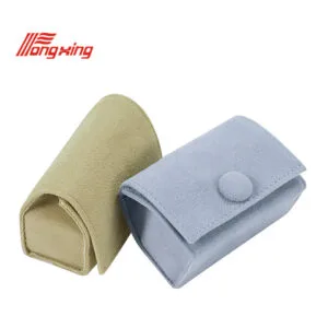 gamuza joyería bolsa anillo pendiente collar colgante bolsas de regalo