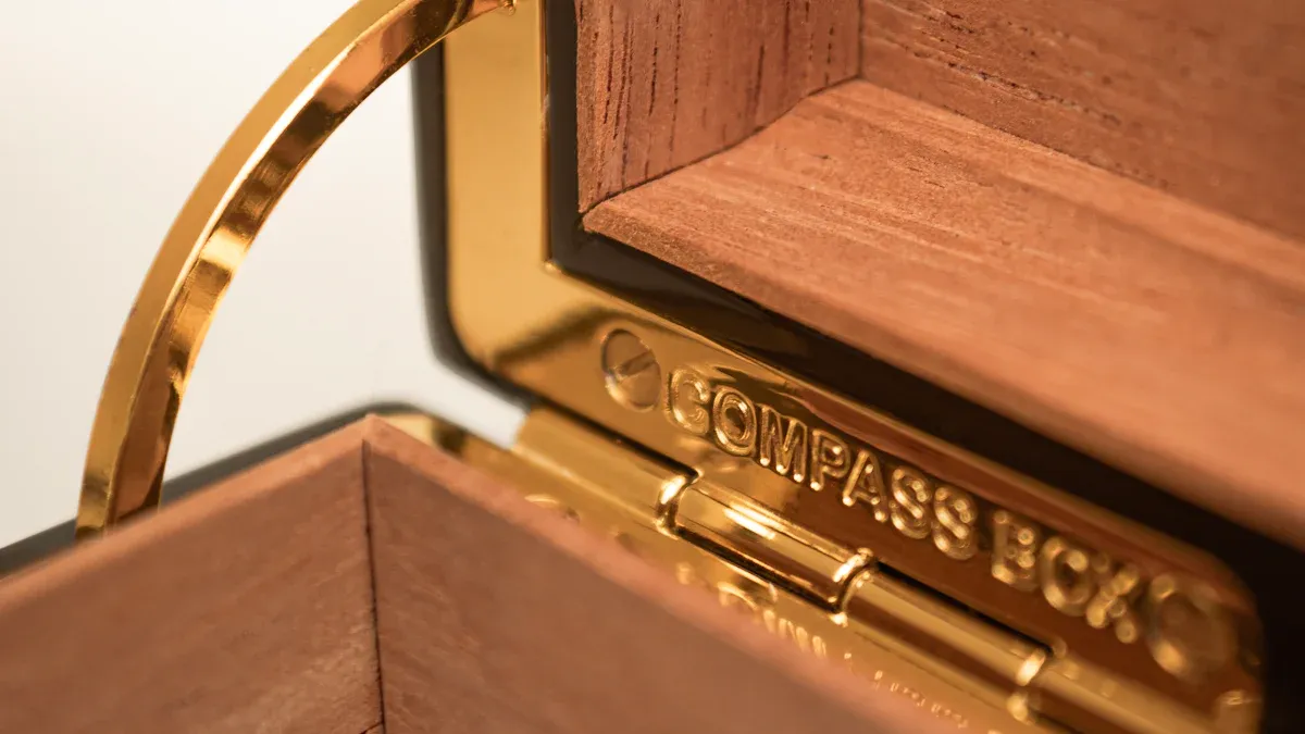 The Importance of Hinges and Closures in Jewelry Box Longevity 2 Types of Hinges and Closures for Jewelry Box Longevity