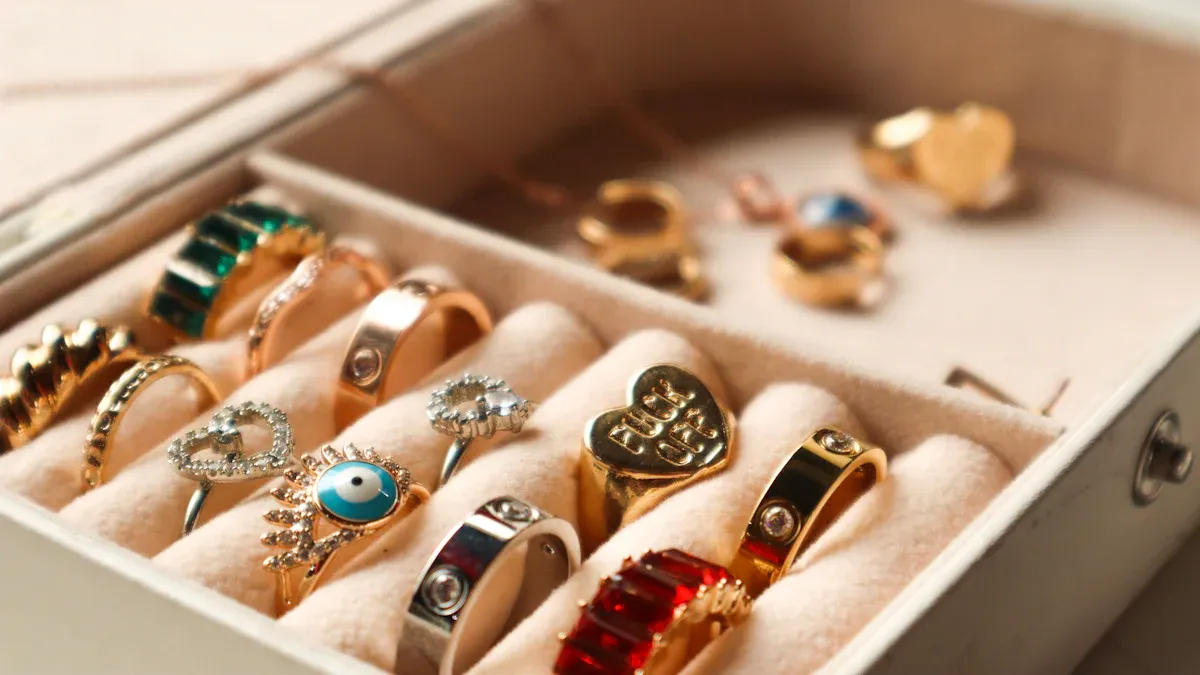 Understanding the Anatomy of a High-Quality Jewelry Box 2 Jewelry Box Compartments and Organization Systems