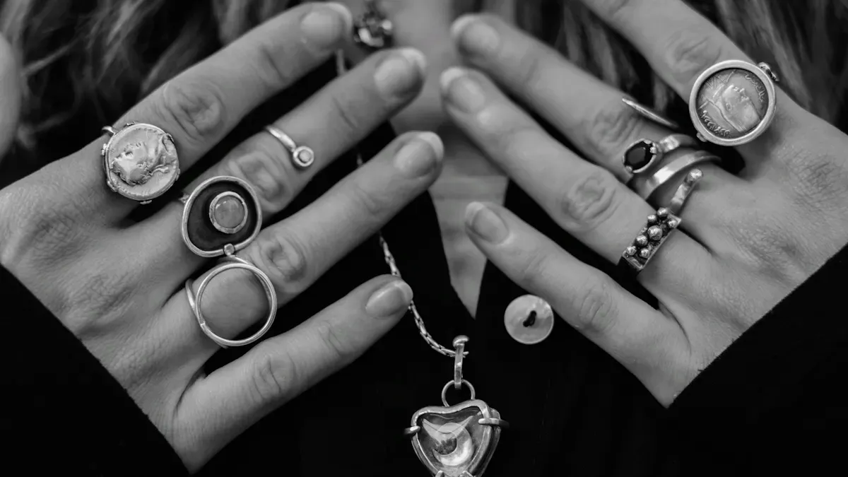 Matte Finishes Across Jewelry Types