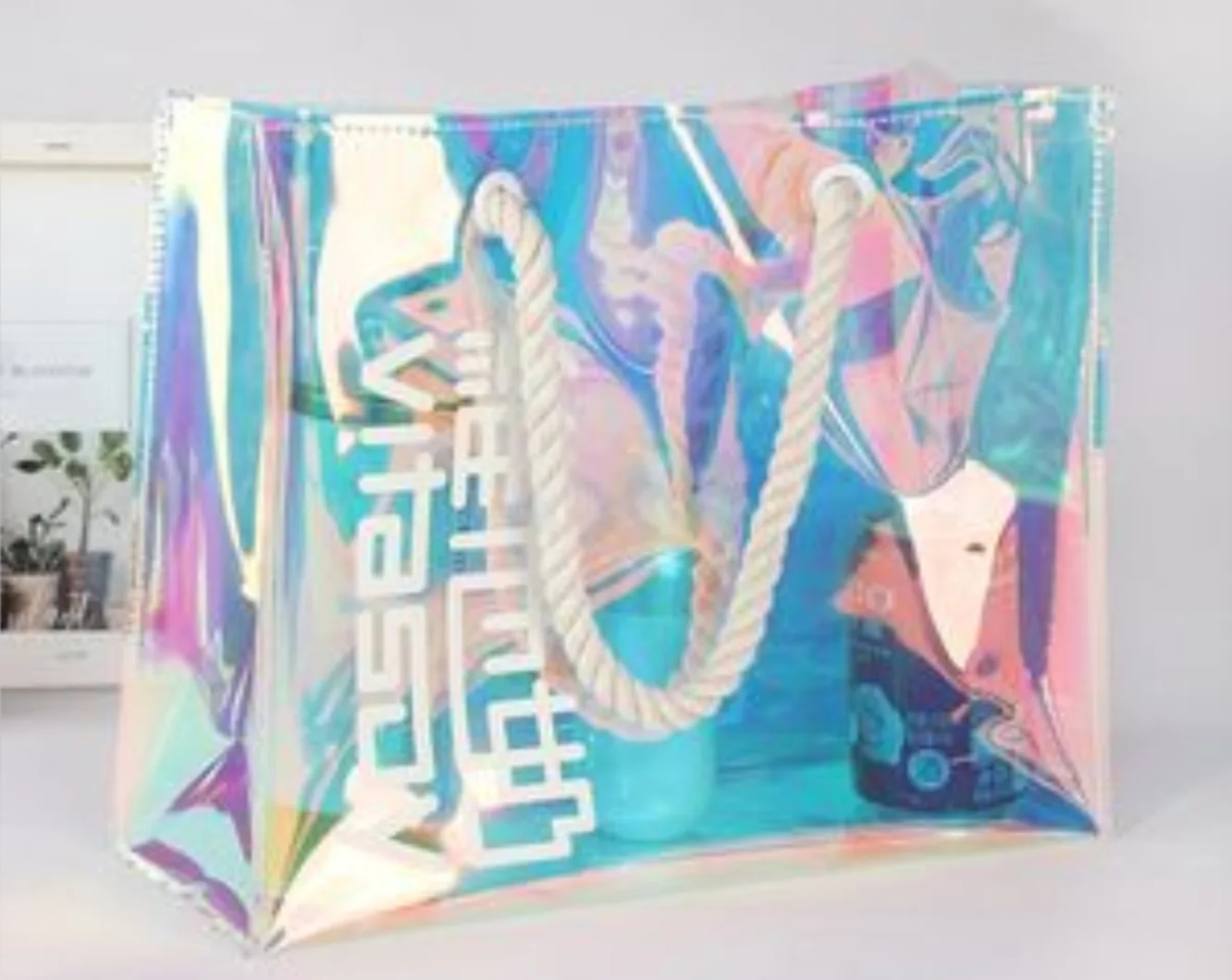 Holographic TPU Jewelry Pouch is the perfect gift bag for jewelry 1 Holographic TPU Jewelry Pouch is the perfect gift bag for jewelry
