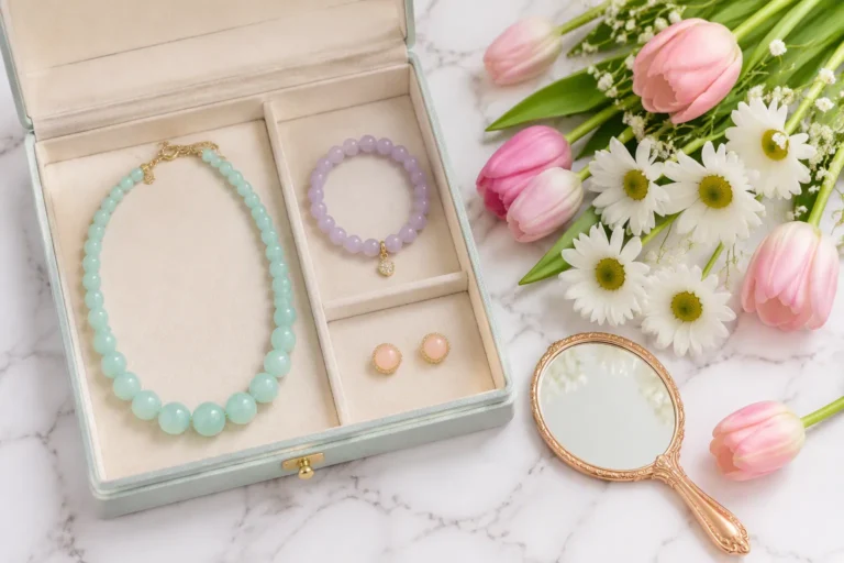 Effective Use of Pastels in Spring Jewelry Box Collections