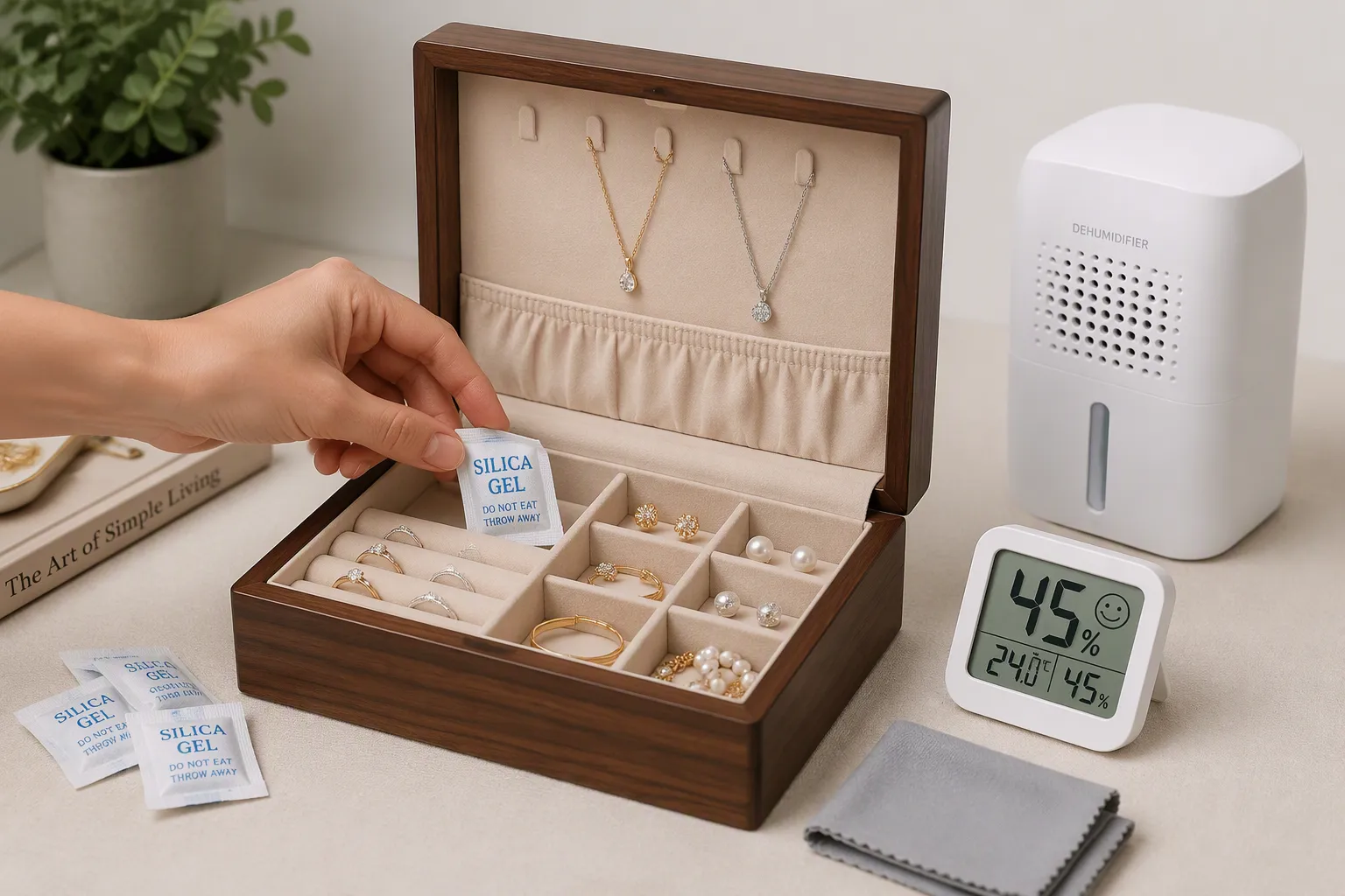 How to Prevent Mold and Humidity Damage in Wooden Jewelry Boxes