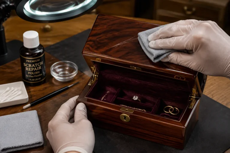 How to Repair Minor Scratches on Premium Lacquer Jewelry Boxes