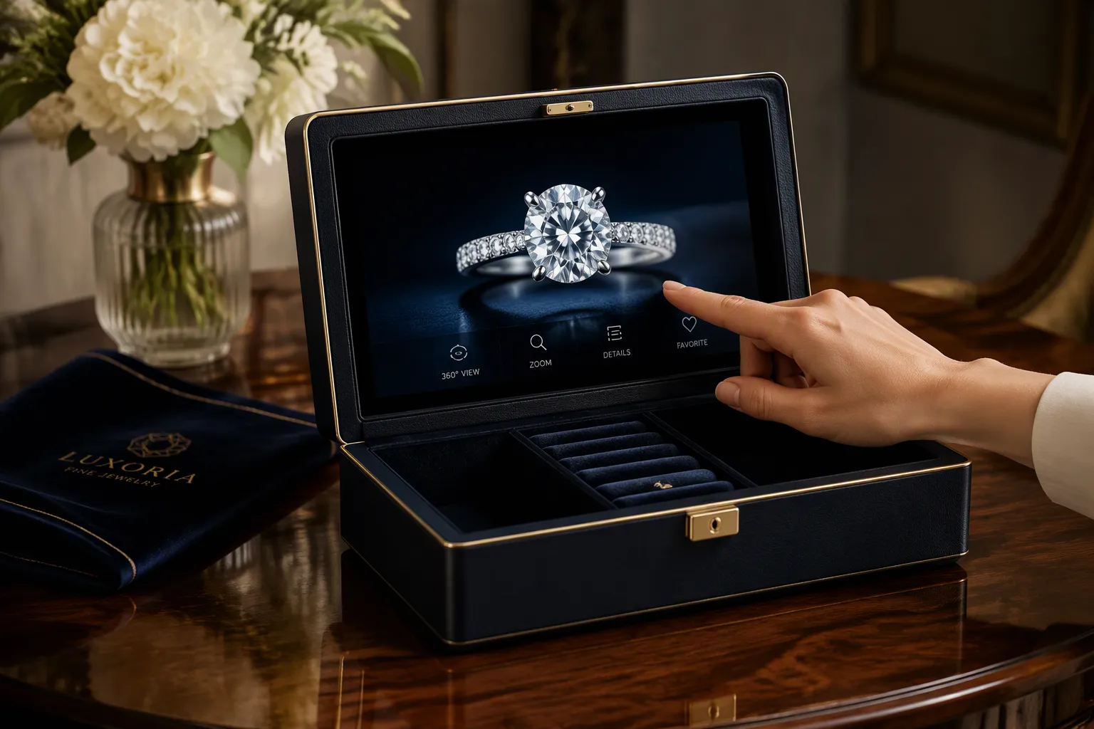 Are Digital Screens the Next Big Thing for High-End Jewelry Boxes?